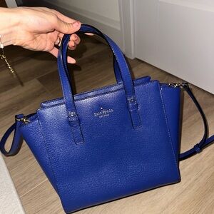 Kate Spade: New York Grand Street Small Hayden in Oyster Blue